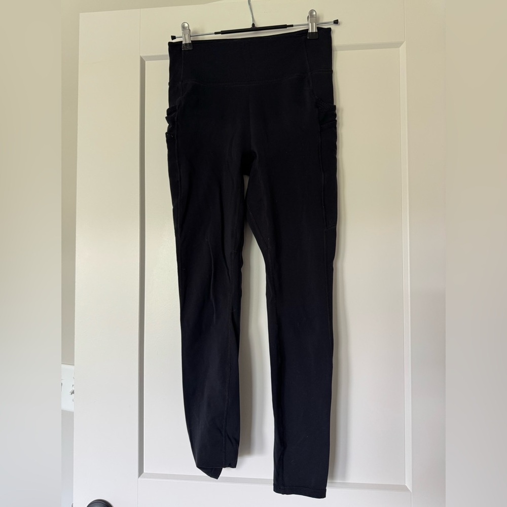 Fabletics Motion 365 Classic Black Leggings Size M